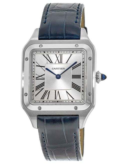 cartier santos galvanized watch